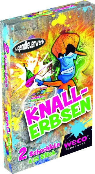 Weco Knallerbsen 2 x 25 Stk