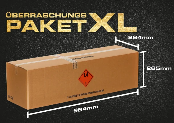 &Uuml;berraschungspaket Gro&szlig;